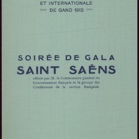 Soirée de Gala Saint Saëns