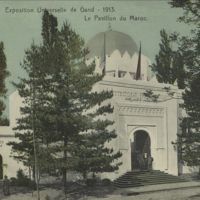 Paviljoen van Marokko en de Tunesische soek