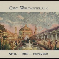 Gent Weltaustellung. April - 1913 - November