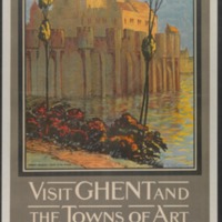 Visit Ghent and the towns of art of East-Flanders :Belgian state railways, R. De Cramer 
