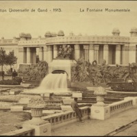 La fontaine monumentale.