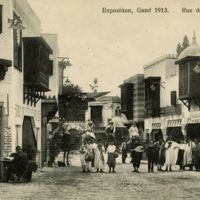 Exposition Gand 1913. Rue du Caire
