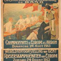 Roeierskampioenaten van Europa. Zondag 24 Oogst 1913.
