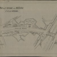 Plan de l'Avenue du Belvédère et de ses abords